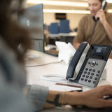 HP Poly Edge E400 IP Phone and PoE-enabled