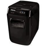 Fellowes 4656201 paper shredder Micro-cut shredding 22.8 cm Black
