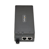 StarTech.com 1-Port 10Gbps PoE++ Injector, 90W, 2.5/5/10G Ethernet/10/100/1000M, PoE++ (802.3af/at/bt), Wall Mountable, Unmanaged Inline Power Over Ethernet, TAA