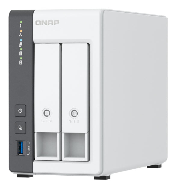 QNAP TS-216G NAS/storage server Tower Cortex-A Cortex-A55 4 GB 0 TB White