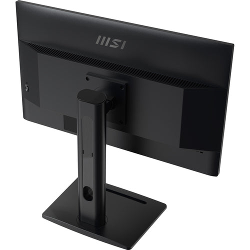 MSI PRO MP275PG 27 Inch Monitor, FHD (1920 x 1080), 100Hz, IPS, 1ms, 1x HDMI 1.4b, 1x DP 1.2a output, 1x D-Sub(VGA), Built-in Speakers, Anti-Glare, Anti-Flicker, Less Blue light, TÜV Certified, VESA, Kensington, 4-way adjustable stand, Black