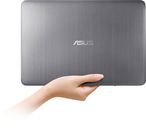 ASUS Vivobook E403NA-Q2S-CB laptop Intel® Pentium® N4200 35.6 cm (14") HD 4 GB DDR3L-SDRAM 128 GB eMMC Wi-Fi 4 (802.11n) Windows 10 Home Grey