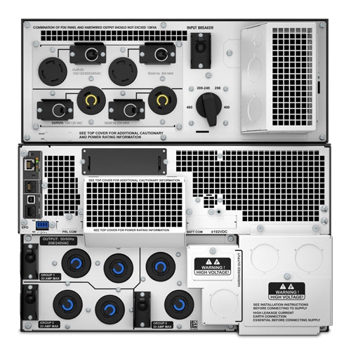 APC Smart-UPS uninterruptible power supply (UPS) Double-conversion (Online) 10 kVA 10000 W 11 AC outlet(s)