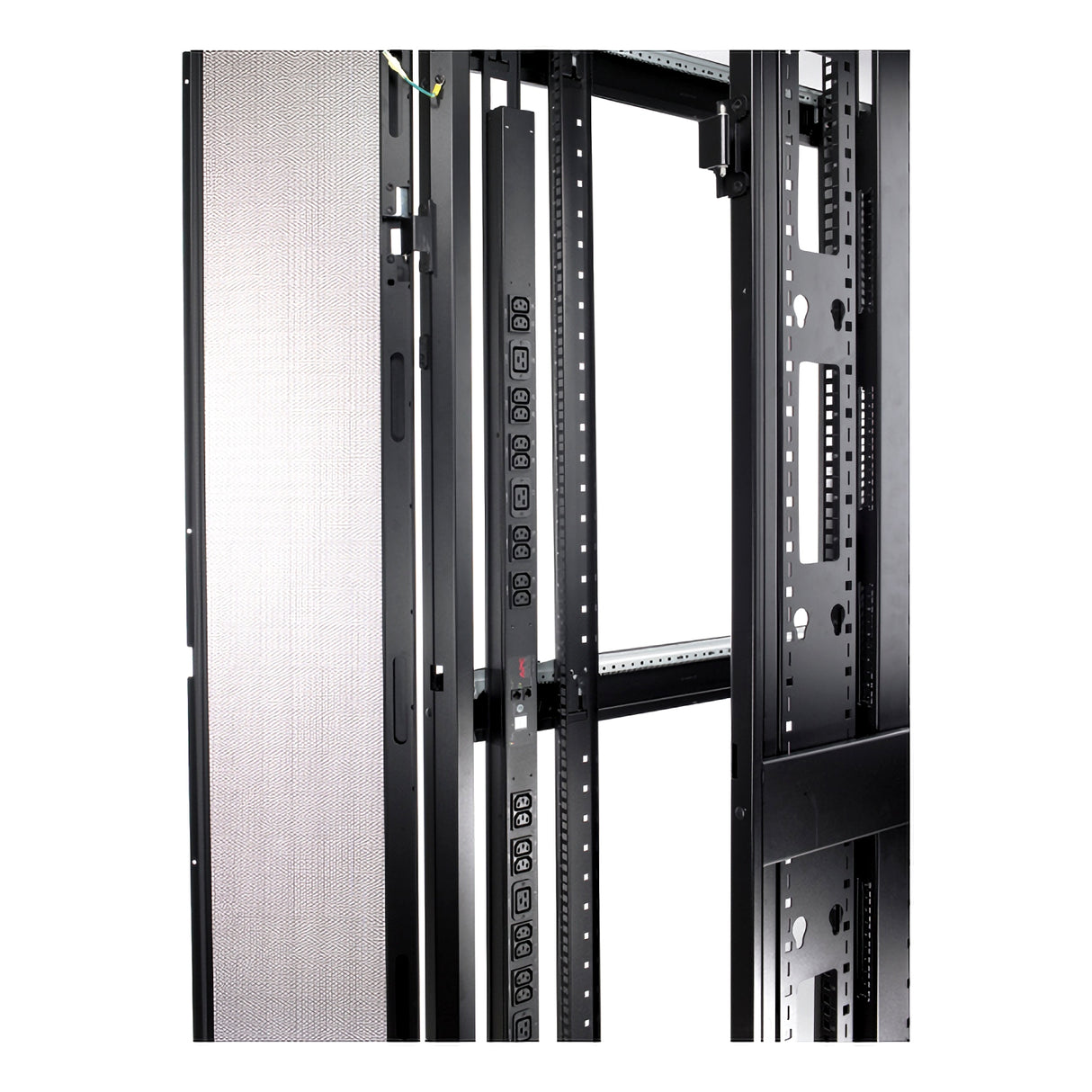 APC NetShelter Cable Management, Vertical Cable Manager, for NetShelter SX 42U, Black, 60 x 1930 x 10 mm