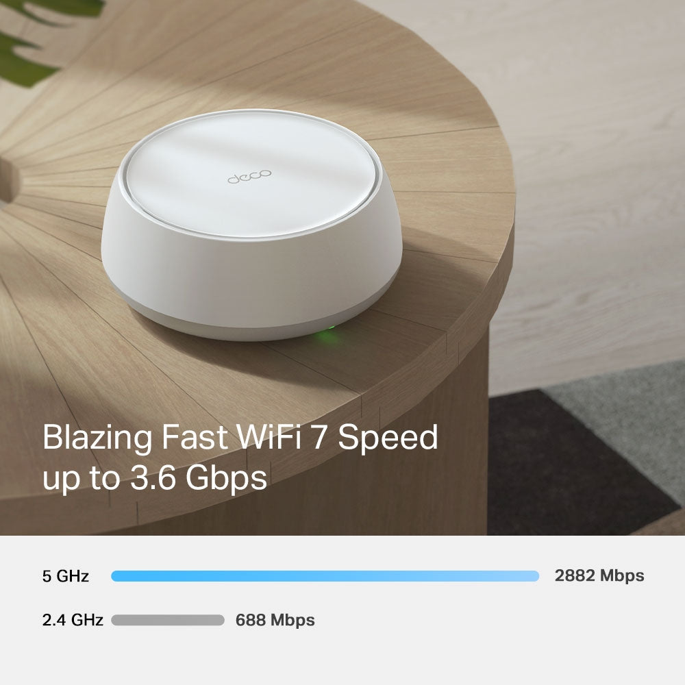 TP-Link BE3600 Whole Home Mesh Wi-Fi 7 System(1-Pack)