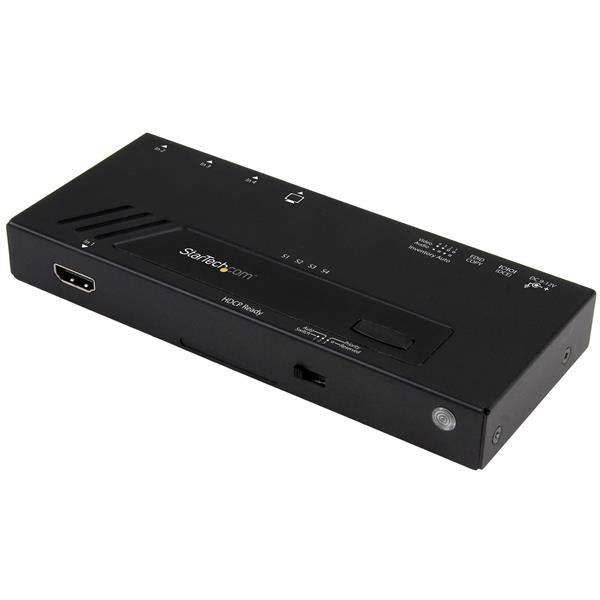 StarTech.com 4-Port HDMI Automatic Video Switch - 4K with Fast Switching - TAA