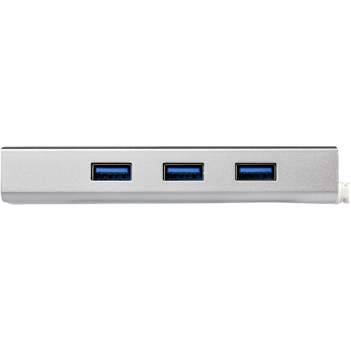 StarTech.com 3-Port USB Hub with Ethernet, USB-A Ports, Gigabit Ethernet/GbE, USB 5Gbps, Rugged Design, Bus-Powered, Portable Laptop USB 3.0 Hub