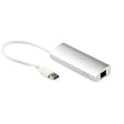 StarTech.com 3-Port USB Hub with Ethernet, USB-A Ports, Gigabit Ethernet/GbE, USB 5Gbps, Rugged Design, Bus-Powered, Portable Laptop USB 3.0 Hub