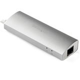 StarTech.com 3-Port USB Hub with Ethernet, USB-A Ports, Gigabit Ethernet/GbE, USB 5Gbps, Rugged Design, Bus-Powered, Portable Laptop USB 3.0 Hub