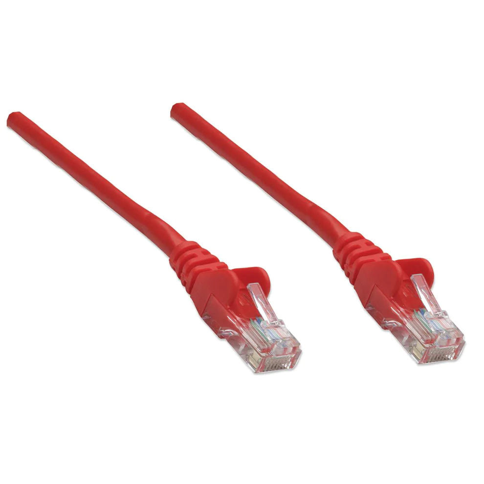 Intellinet IEC-C6-RD-75 networking cable Red 22.5 m Cat6a U/UTP (UTP)