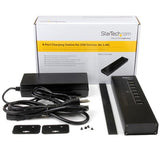 StarTech.com 8-Port Charging Station for USB Devices - 96W/19.2A