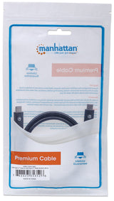 Manhattan USB-C to USB-C Cable, 1m, Male to Male, Black, 10 Gbps (USB 3.2 Gen2 aka USB 3.1), 3A (fast charging), SuperSpeed+ USB, Lifetime Warranty, Equivalent to USB31CC1M