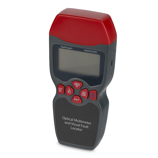 StarTech.com Fiber Optic Cable Tester, Multi-function Optical Fiber Tester, Fiber Light Power Meter and Visual Fault Locator for FC/SC/ST Fiber Cables