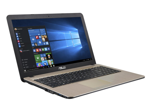 ASUS X540BA-RB94 laptop AMD A9 A9-9425 39.6 cm (15.6") HD 8 GB DDR4-SDRAM 1 TB HDD Wi-Fi 5 (802.11ac) Windows 10 Black, Chocolate