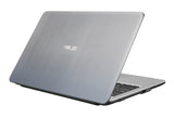 ASUS K540UB-Q52SP-CB laptop Intel® Core™ i5 i5-8250U 39.6 cm (15.6") Full HD 8 GB DDR4-SDRAM 1.12 TB HDD+SSD NVIDIA® GeForce® MX110 Wi-Fi 5 (802.11ac) Windows 10 Pro Silver
