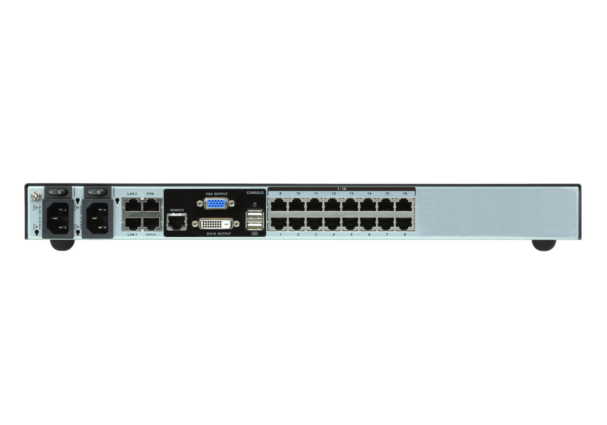 ATEN KN2116VA KVM switch Black, Grey