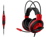 MSI DS501 Headset Wired Head-band Gaming Black, Red