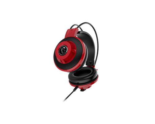 MSI DS501 Headset Wired Head-band Gaming Black, Red