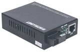Intellinet Gigabit Ethernet WDM Bi-Directional Single Mode Media Converter, 10/100/1000Base-Tx to 1000Base-Lx (SC) Single-Mode, 20km, WDM (Rx1550/Tx1310)