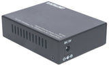 Intellinet Gigabit Ethernet Single Mode Media Converter, 10/100/1000Base-T to 1000Base-Lx (SC) Single-Mode, 20km