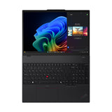 Lenovo ThinkPad T16 Gen 4 (AMD) Copilot+ PC AMD Ryzen™ AI 7 350 Laptop 40.6 cm (16") Touchscreen WUXGA 32 GB DDR5-SDRAM 512 GB SSD Wi-Fi 7 (802.11be) Windows 11 Pro Black