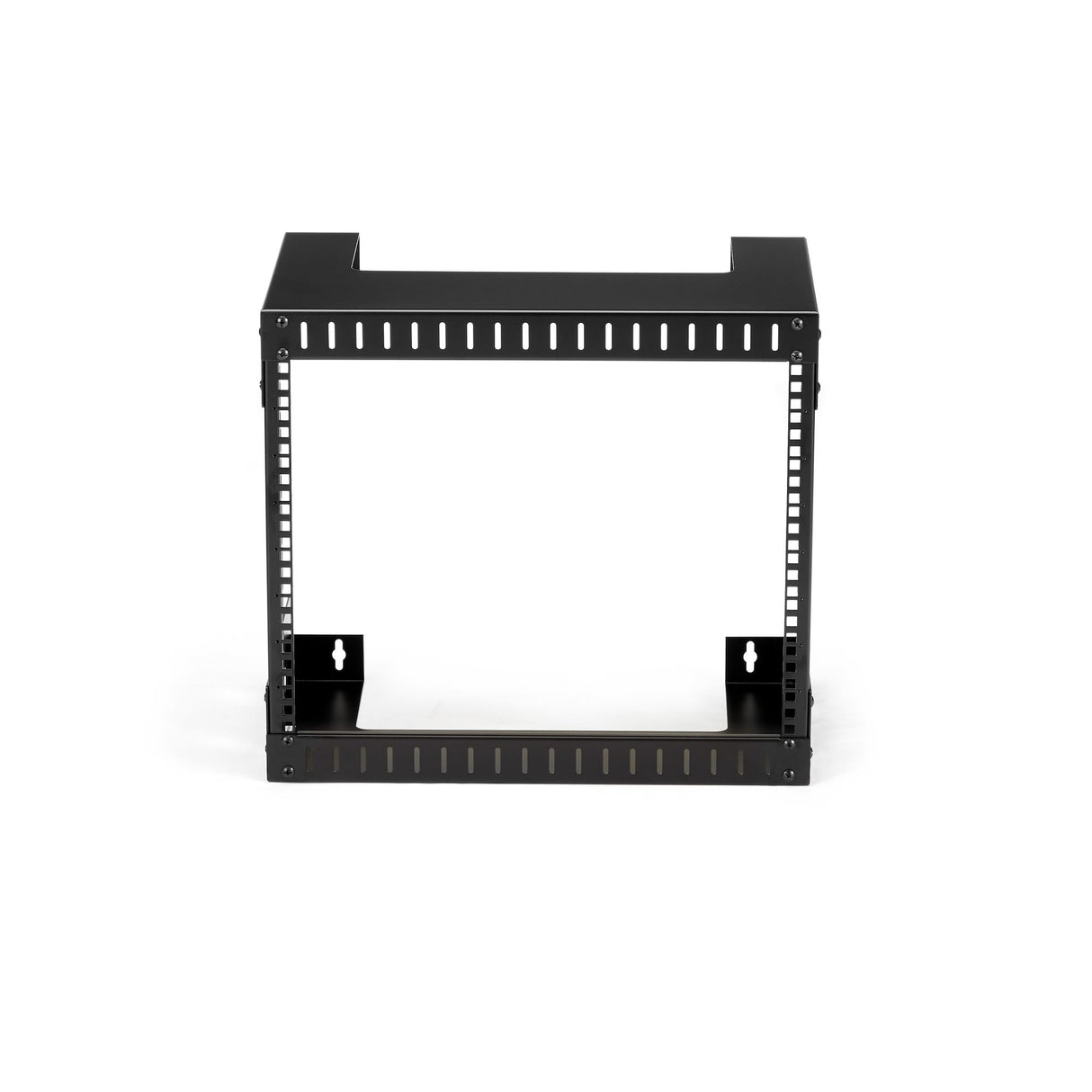 StarTech.com 2-Post 8U Heavy-Duty Wall-Mount Network Rack, 19" Open Frame Server Rack, 12" Deep, Wall Mount Data Rack for IT / AV / Patch Panel / Computer Equipment