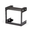 StarTech.com 2-Post 8U Heavy-Duty Wall-Mount Network Rack, 19" Open Frame Server Rack, 12" Deep, Wall Mount Data Rack for IT / AV / Patch Panel / Computer Equipment