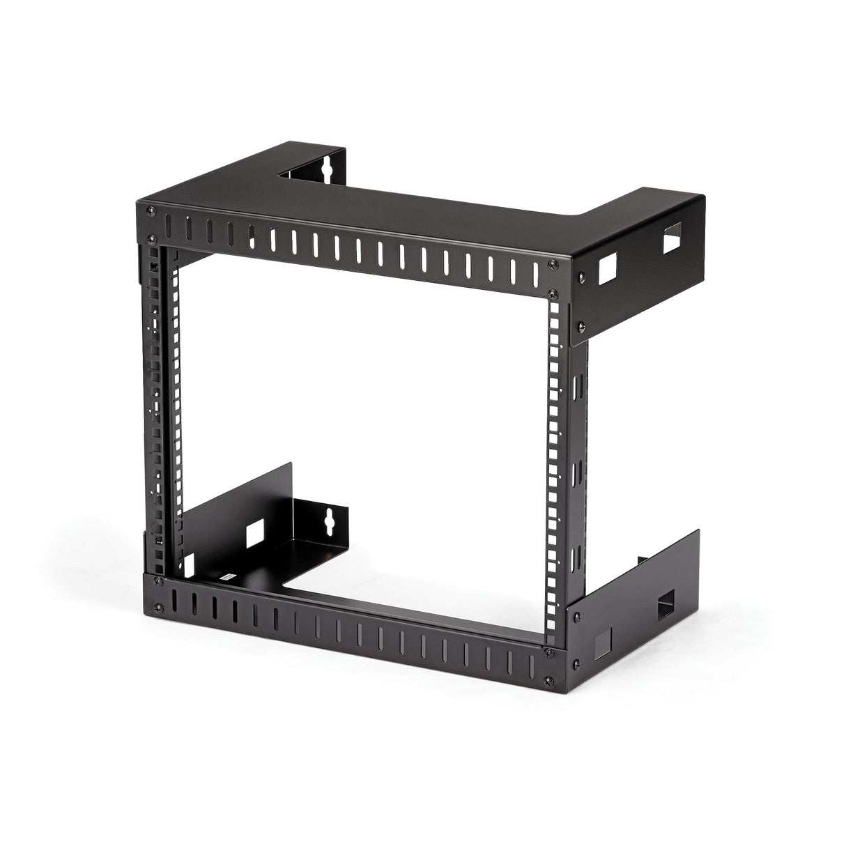 StarTech.com 2-Post 8U Heavy-Duty Wall-Mount Network Rack, 19" Open Frame Server Rack, 12" Deep, Wall Mount Data Rack for IT / AV / Patch Panel / Computer Equipment