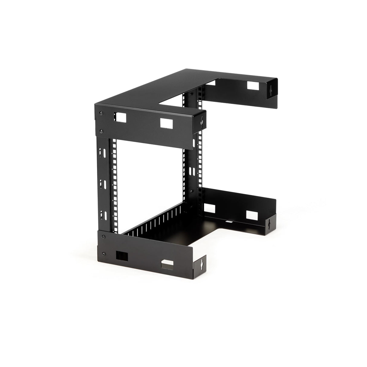 StarTech.com 2-Post 8U Heavy-Duty Wall-Mount Network Rack, 19" Open Frame Server Rack, 12" Deep, Wall Mount Data Rack for IT / AV / Patch Panel / Computer Equipment