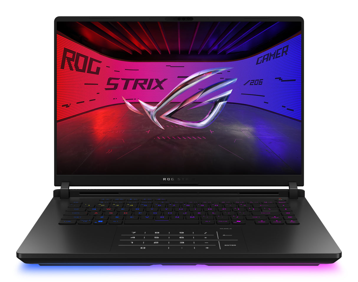 ASUS ROG Strix SCAR 16 G635LX-XS97 laptop Intel Core Ultra 9 275HX 40.6 cm (16") WQXGA 32 GB DDR5-SDRAM 2 TB SSD NVIDIA GeForce RTX 5090 Wi-Fi 7 (802.11be) Windows 11 Pro Black