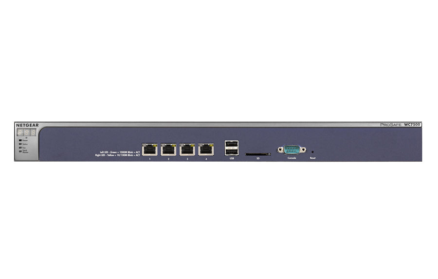 NETGEAR ProSAFE WC7500 gateway/controller 10, 100, 1000 Mbit/s