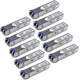 StarTech.com Cisco GLC-LH-SMD Compatible SFP Module (10 Pack) - 1000BASE-LX/LH - 1GbE Single Mode Fiber SMF Optic Transceiver - 1GE Gigabit Ethernet SFP - LC 10km - 1310nm - DDM Cisco Firepower, ASR920, IE2000