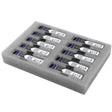 StarTech.com Cisco GLC-LH-SMD Compatible SFP Module (10 Pack) - 1000BASE-LX/LH - 1GbE Single Mode Fiber SMF Optic Transceiver - 1GE Gigabit Ethernet SFP - LC 10km - 1310nm - DDM Cisco Firepower, ASR920, IE2000