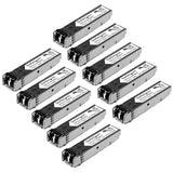 StarTech.com 10 Pack Cisco GLC-SX-MM Compatible SFP Module (10 Pack) - 1000BASE-SX - 1GbE Multimode Fiber MMF Optic Transceiver - 1GE Gigabit Ethernet SFP - LC 550m - 850nm - DDM Cisco IE3200, IE3300, ME1200