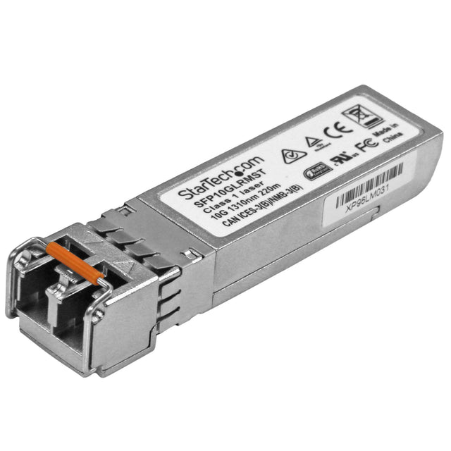 StarTech.com Cisco SFP-10G-LRM Compatible SFP+ Module - 10GBASE-LRM - 10GbE Multimode Fiber MMF Optic Transceiver - 10GE Gigabit Ethernet SFP+ - LC 200m - 1310nm - DDM Cisco Firepower, ASR9000, C9300