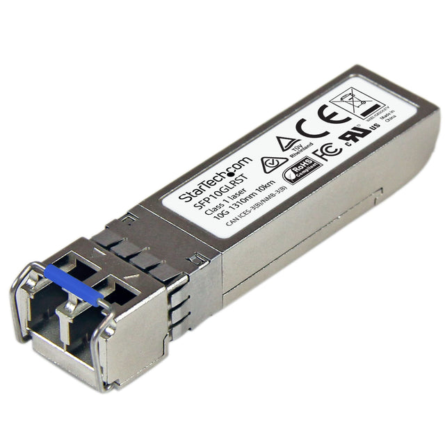 StarTech.com Cisco SFP-10G-LR Compatible SFP+ Module - 10GBASE-LR - 10GbE Single Mode Fiber SMF Optic Transceiver - 10GE Gigabit Ethernet SFP+ - LC 10km - 1310nm - DDM Cisco Firepower, ASR9000, C9300
