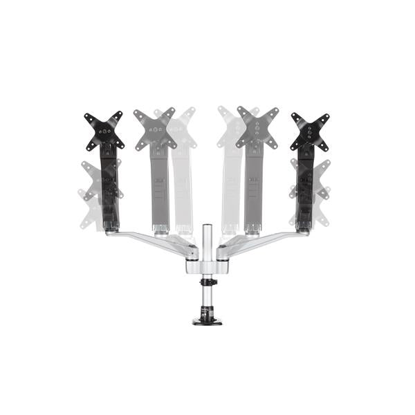 StarTech.com Desk-Mount Dual Monitor Arm - Full Motion Articulating - Premium - For up to 30" (19.8lb/9kg) Displays - TAA