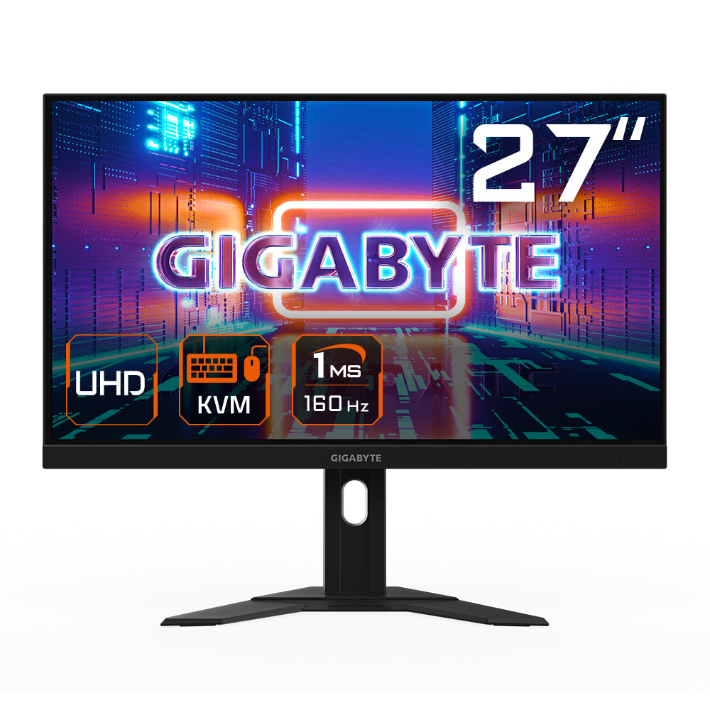 GIGABYTE M27U computer monitor 68.6 cm (27") 3840 x 2160 pixels 4K Ultra HD LED Black