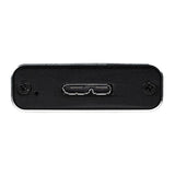 StarTech.com M.2 SSD Enclosure for M.2 SATA SSDs - USB 3.1 (10Gbps) with USB-C Cable - TAA