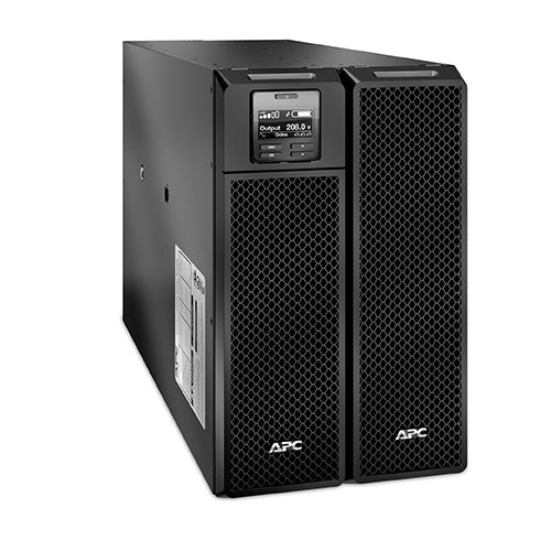 APC Smart-UPS SRT 8000VA 208V L630 uninterruptible power supply (UPS) Double-conversion (Online) 8 kVA 8000 W 6 AC outlet(s)