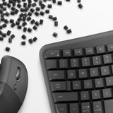 Logitech Wave Keys and Lift Combo keyboard Mouse included Universal Bluetooth QWERTY US English Graphite