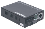 Intellinet Gigabit Ethernet WDM Bi-Directional Single Mode Media Converter, 10/100/1000Base-Tx to 1000Base-Lx (SC) Single-Mode, 20km, WDM (Rx1310/Tx1550)
