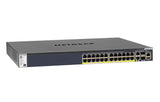 NETGEAR GSM4328PA Managed L2/L3/L4 10G Ethernet (100/1000/10000) Power over Ethernet (PoE) 1U Black