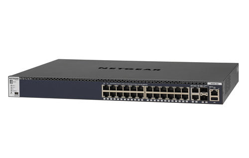 NETGEAR M4300-28G Managed L3 Gigabit Ethernet (10/100/1000) 1U Black
