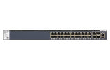 NETGEAR M4300-28G Managed L3 Gigabit Ethernet (10/100/1000) 1U Black