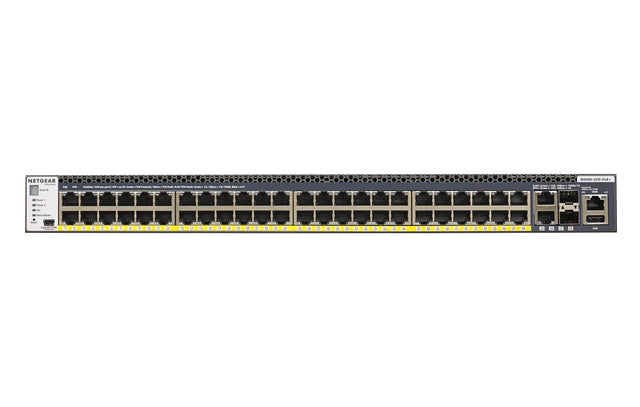 NETGEAR GSM4352PA Managed L2/L3/L4 Gigabit Ethernet (10/100/1000) Power over Ethernet (PoE) 1U Black