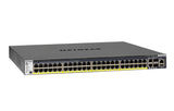 NETGEAR GSM4352PB Managed L2/L3/L4 Gigabit Ethernet (10/100/1000) Power over Ethernet (PoE) 1U Black