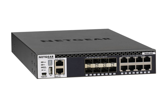 NETGEAR XSM4316S Managed L3 10G Ethernet (100/1000/10000) 1U Black