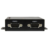 StarTech.com 2-Port Serial-to-IP Ethernet Device Server - RS232 - Metal and Mountable - TAA