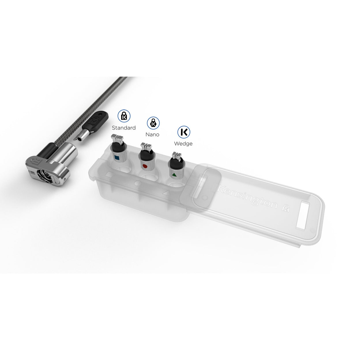 Kensington Replacement Lock Head Tips for Universal 3-in-1 Laptop Lock